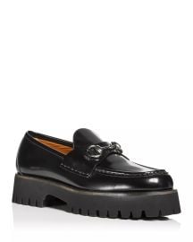 Gucci Womens Lug Sole Horsebit Loafers Bloomingdales at Bloomingdales